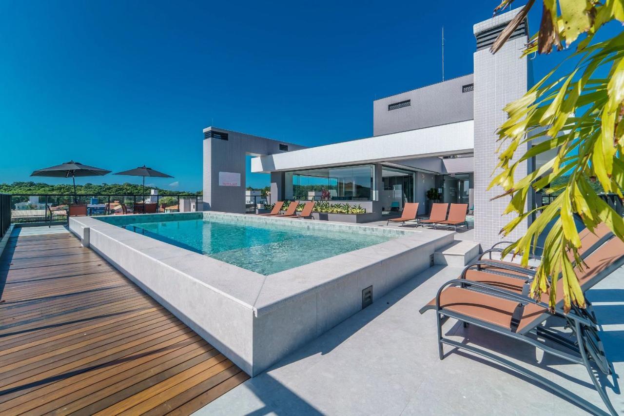 Adra 301 - Apartamento No Centro De Bombinhas - Rooftop Com Piscina E Academia - A Poucos Metros Da Praia - Ngoại thất bức ảnh