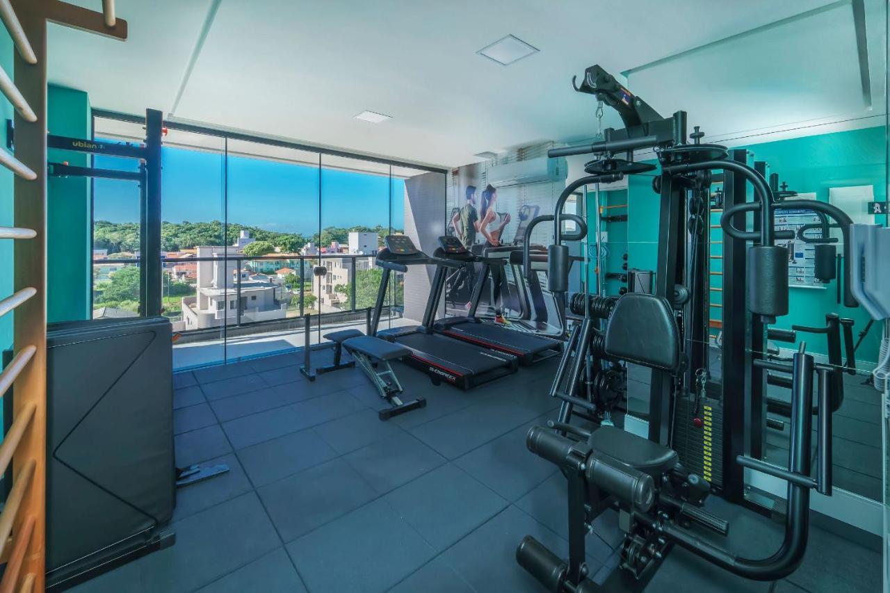 Adra 301 - Apartamento No Centro De Bombinhas - Rooftop Com Piscina E Academia - A Poucos Metros Da Praia - Ngoại thất bức ảnh
