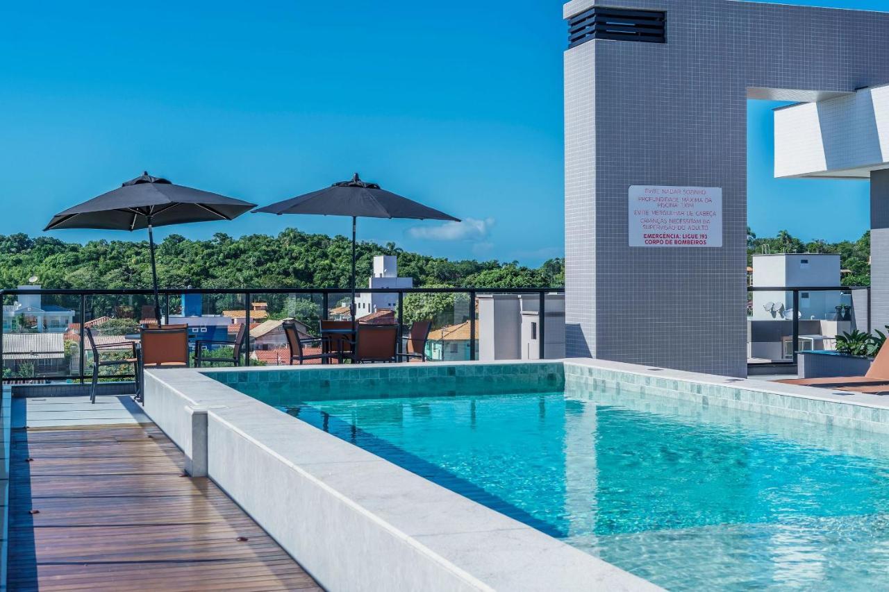 Adra 301 - Apartamento No Centro De Bombinhas - Rooftop Com Piscina E Academia - A Poucos Metros Da Praia - Ngoại thất bức ảnh